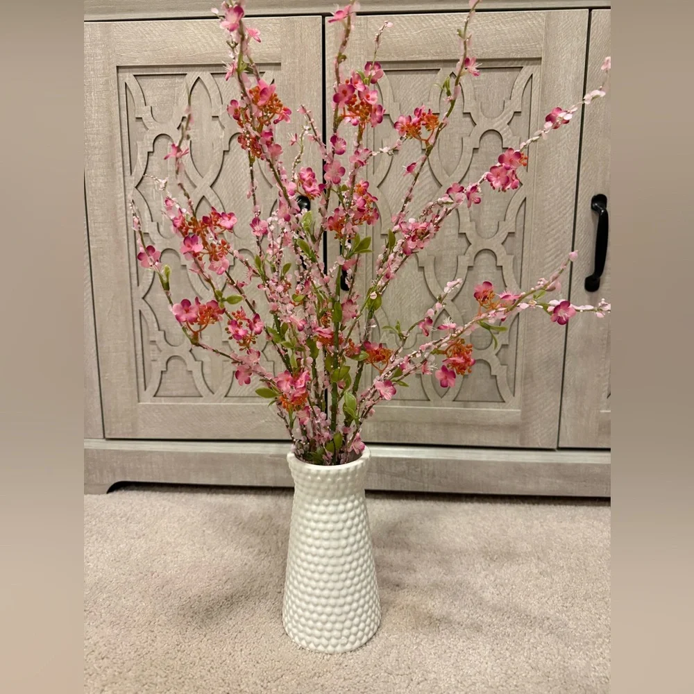 New pink decorative flower plant